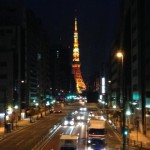 札の辻交差点 歩道橋