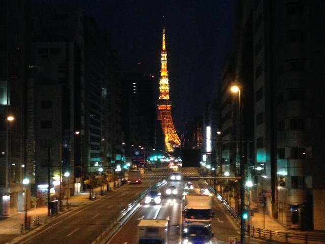 札の辻交差点 歩道橋
