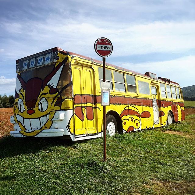 トトロ峠の猫バス
