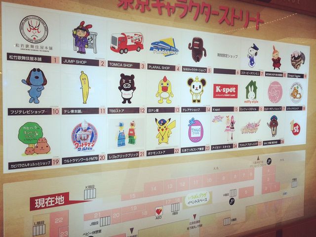 キャラクターストリート