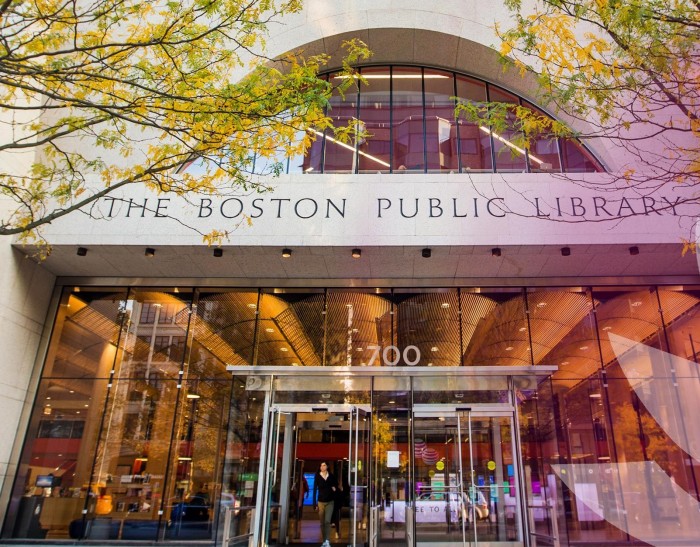 ボストン公共図書館　Boston Public Library