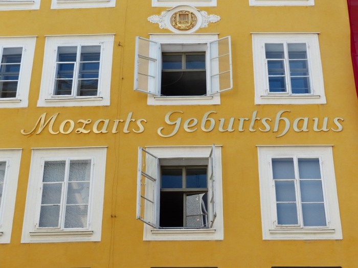 Mozarts Geburtshaus（モーツァルトの生家）