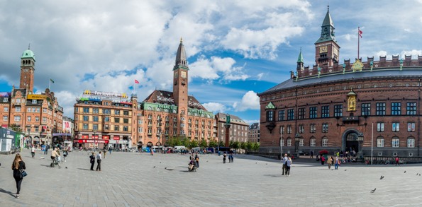 市庁舎前広場／コペンハーゲン