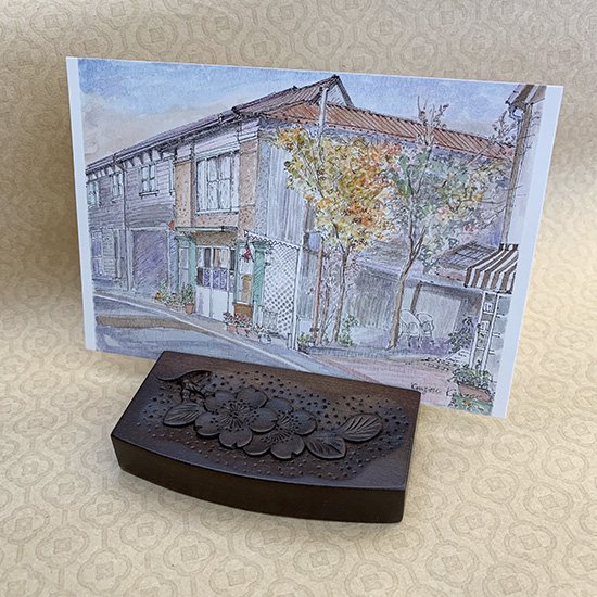 SHIBAZAKI(軽井沢彫）のカード立て